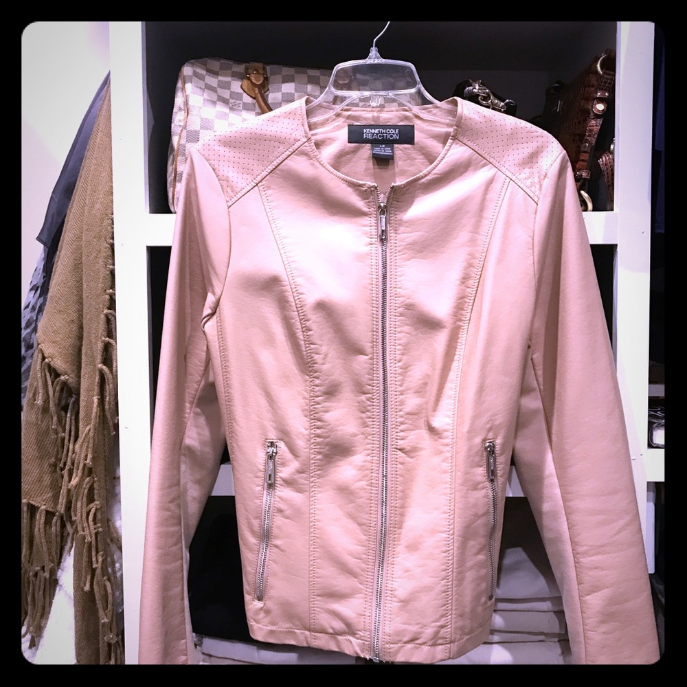 Leather Fitted jacket